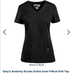 Greys Anatomy Active scrub top